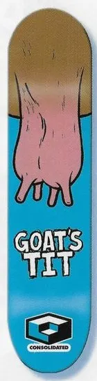 Consolidated Goat's Tit deck in the Consolidated 2001 Spring