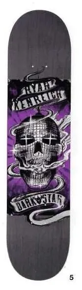 Darkstar Kenreich Night Life deck in the Darkstar 2004 Fall Winter
