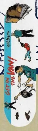 Anti Hero Sticks N' Stocks deck in the Deluxe Distribution 1997
