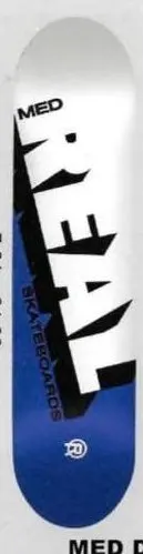 Real MED Drop deck in the Deluxe Distribution 2001 Fall