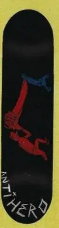 Anti Hero Stabber deck in the Deluxe Distribution 2001 Spring
