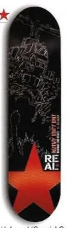Real Hufnagel Special Ops deck in the Deluxe Distribution 2001 Spring