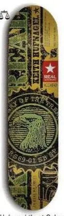 Real Hufnagel Loot Cakes deck in the Deluxe Distribution 2001 Spring