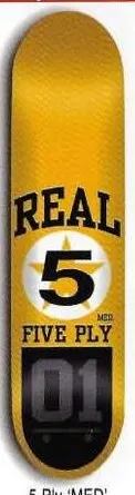 Real 5 Ply (MED) deck in the Deluxe Distribution 2001 Spring