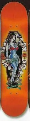 Anti Hero Gerwer Tattoo deck in the Deluxe Distribution 2005 Back To School