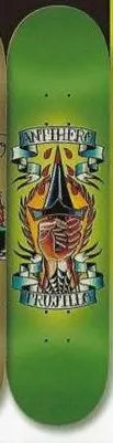 Anti Hero Trujillo Tattoo deck in the Deluxe Distribution 2005 Back To School
