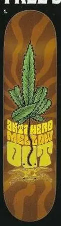 Anti Hero Team Mellow Out deck in the Deluxe Distribution 2005 Back To School