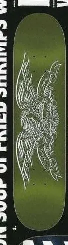 Anti Hero Team Iron Eagle III deck in the Deluxe Distribution 2005 Back To School