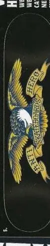Anti Hero Team Eagle deck in the Deluxe Distribution 2005 Back To School