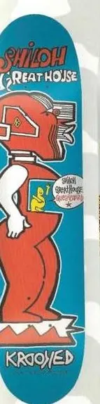 Krooked Gonz O.G. deck in the Deluxe Distribution 2005 Back To School