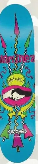 Krooked Gonz Birdy deck in the Deluxe Distribution 2005 Back To School
