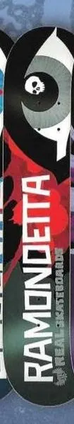 Real Ramondetta Visualeyes deck in the Deluxe Distribution 2005 Back To School