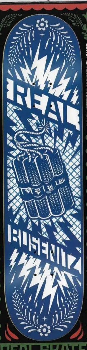 Real Busenitz Picado deck in the Deluxe Distribution 2005 Fall