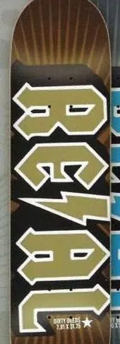Real Deeds Blast (Brown) deck in the Deluxe Distribution 2005 Fall