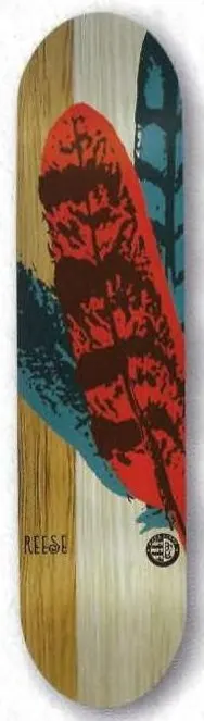 Rasa Libre Reese Feather deck in the Deluxe Distribution 2005 Fall