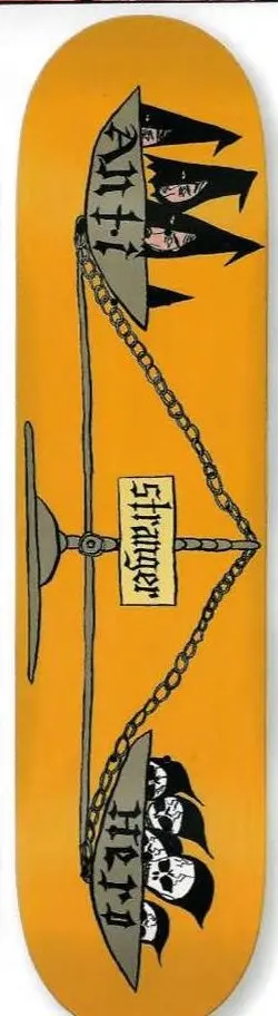 Anti Hero Stranger Weigh-in deck in the Deluxe Distribution 2005 Fall