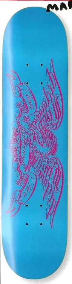 Anti Hero Eagle Bleed deck in the Deluxe Distribution 2005 Fall