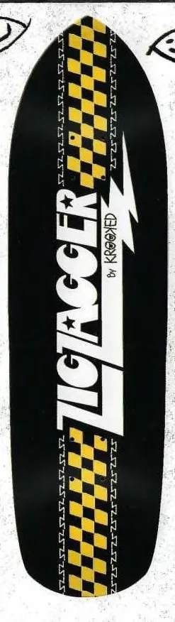 Krooked Zig Zagger deck in the Deluxe Distribution 2005 Fall