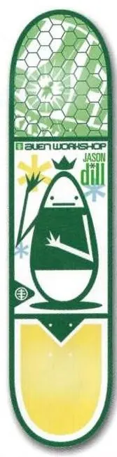 Alien Workshop Dill Chickenwire deck in the DNA Distribution 2000 Fall