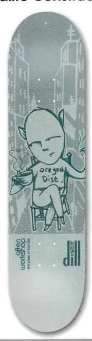 Alien Workshop Dill Welcome to Dayton deck in the DNA Distribution 2000 Fall