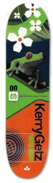 Habitat Getz Limited Edition deck in the DNA Distribution 2000 Fall