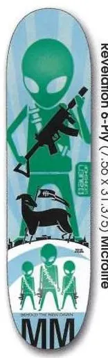 Alien Workshop Revelation 6-Ply deck in the DNA Distribution 2000 Fall