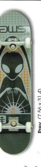 Alien Workshop Prey deck in the DNA Distribution 2000 Fall