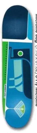 Alien Workshop Microlite Bug deck in the DNA Distribution 2000 Fall