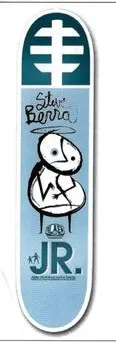 Alien Workshop Berra Colorphorm Jr deck in the DNA Distribution 2002