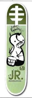 Alien Workshop Pappalardo Colorphorm Jr deck in the DNA Distribution 2002