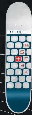 Seek Dyrdek Chrome deck in the DNA Distribution 2002