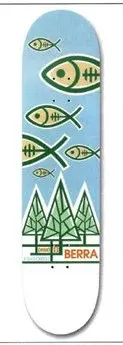 Alien Workshop Berra Fish Forest deck in the DNA Distribution 2002
