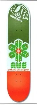 Alien Workshop Van Engelen Fractal deck in the DNA Distribution 2002