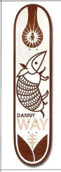 Alien Workshop Way Harmadillo deck in the DNA Distribution 2002
