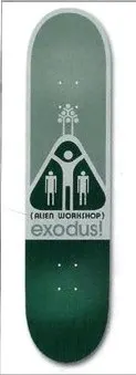 Alien Workshop Exodus deck in the DNA Distribution 2002
