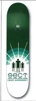 Alien Workshop Into the Light (LG) deck in the DNA Distribution 2002