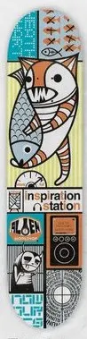 Alien Workshop Kirchart Daydream deck in the DNA Distribution 2004 Holiday Update