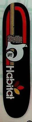 Habitat Skylite Logo 5Ply deck in the DNA Distribution 2004 Fall