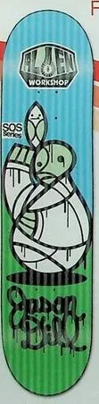 Alien Workshop Dill SOS deck in the DNA Distribution 2004 Fall
