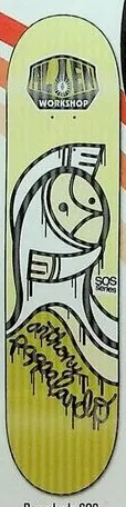 Alien Workshop Pappalardo SOS deck in the DNA Distribution 2004 Fall