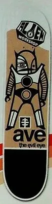 Alien Workshop Van Engelen Evil Eye deck in the DNA Distribution 2004 Fall