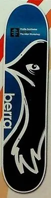 Alien Workshop Berra Profile Subseries deck in the DNA Distribution 2004 Fall