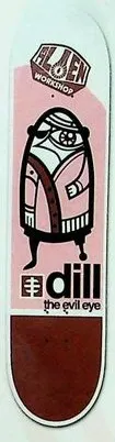 Alien Workshop Dill Evil Eye deck in the DNA Distribution 2004 Fall