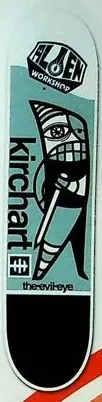 Alien Workshop Kirchart Evil Eye deck in the DNA Distribution 2004 Fall