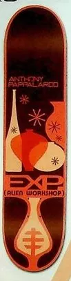 Alien Workshop Pappalardo Danish deck in the DNA Distribution 2004 Fall