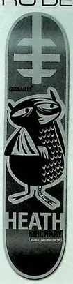 Alien Workshop Kirchart Grisaille deck in the DNA Distribution 2004 Fall
