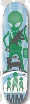 Alien Workshop Revelation 6 deck in the DNA Distribution Catalog 2000 Spring
