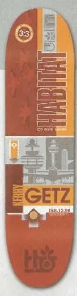 Habitat Getz Co Exist deck in the DNA Distribution Catalog 2000 Spring