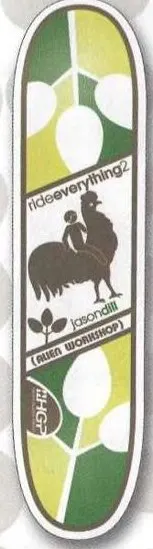 Alien Workshop Dill Ride Everything 2 deck in the DNA Distribution Catalog 2000 Spring