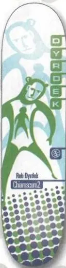 Alien Workshop Dyrdek Chiaroscuro 2 deck in the DNA Distribution Catalog 2000 Spring